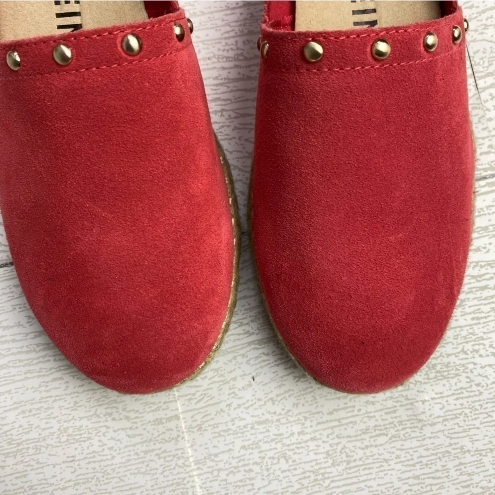 Anne Klein Kaily red Espadrille flat slip on size 6.5